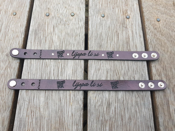 Juliana Range "Lijepa li si" (You are beautiful) - Swarovski Crystalled bracelet