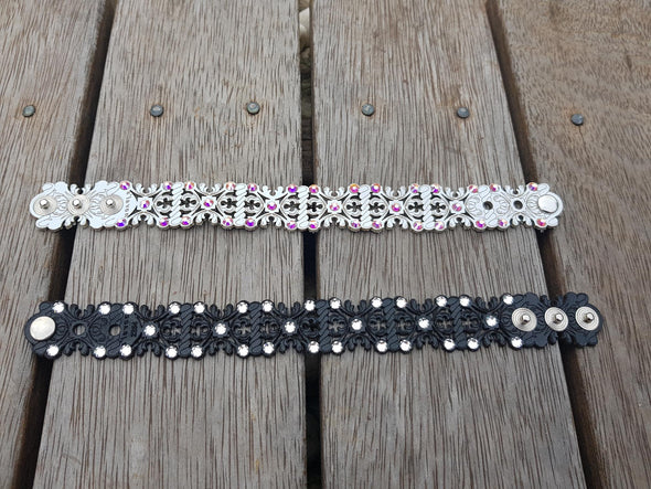 ISTRIAN RANGE- White Island Hopping, Leather Grofica 1 Crystal Cuff