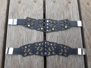LICANKA LOVE RANGE- Modela Corset in Black Leather.
