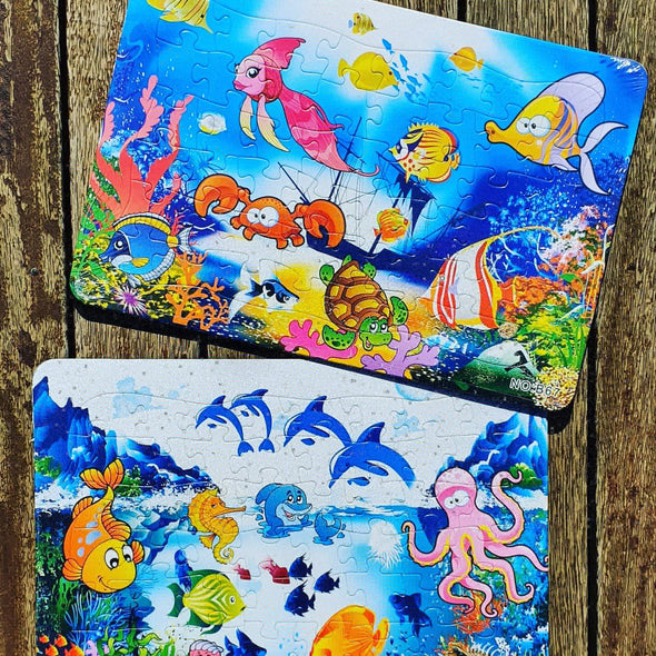 MISTER&MISS- Kids 2 pack puzzle- Farm Design 1