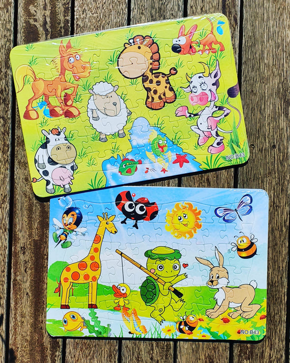 MISTER&MISS- Kids 2 pack puzzle- Underwater Designs 2
