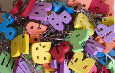 Glagolijica Keyrings in variety of colours