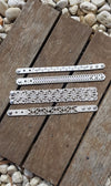 BRAC JEWEL COLLECTION- CIPKA MALA BRACELET IN WHITE LEATHER